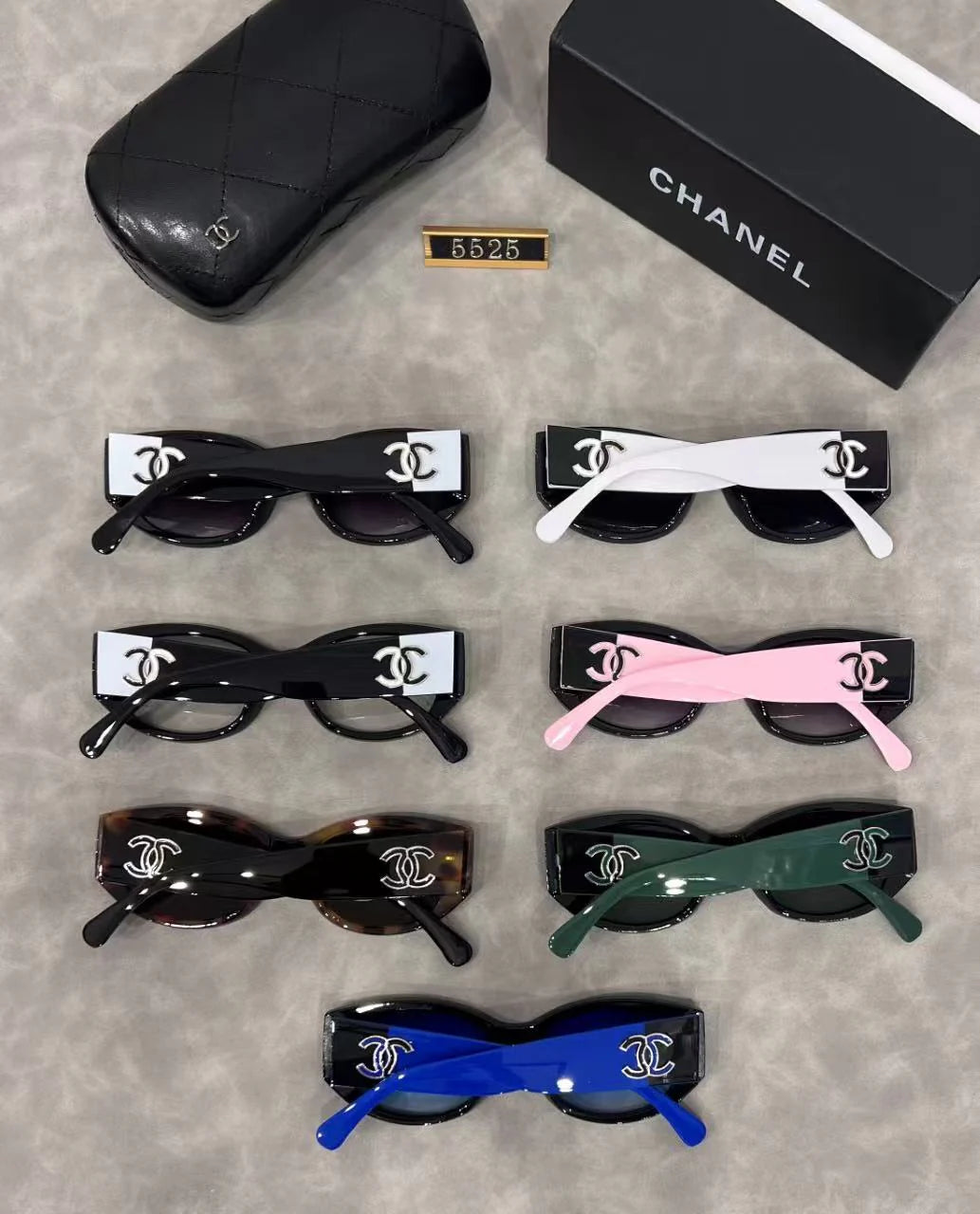 Fashion hot 7 color sunglasses 5525