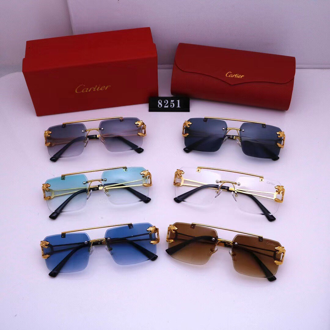 Fashion hot 6 color sunglasses 8251
