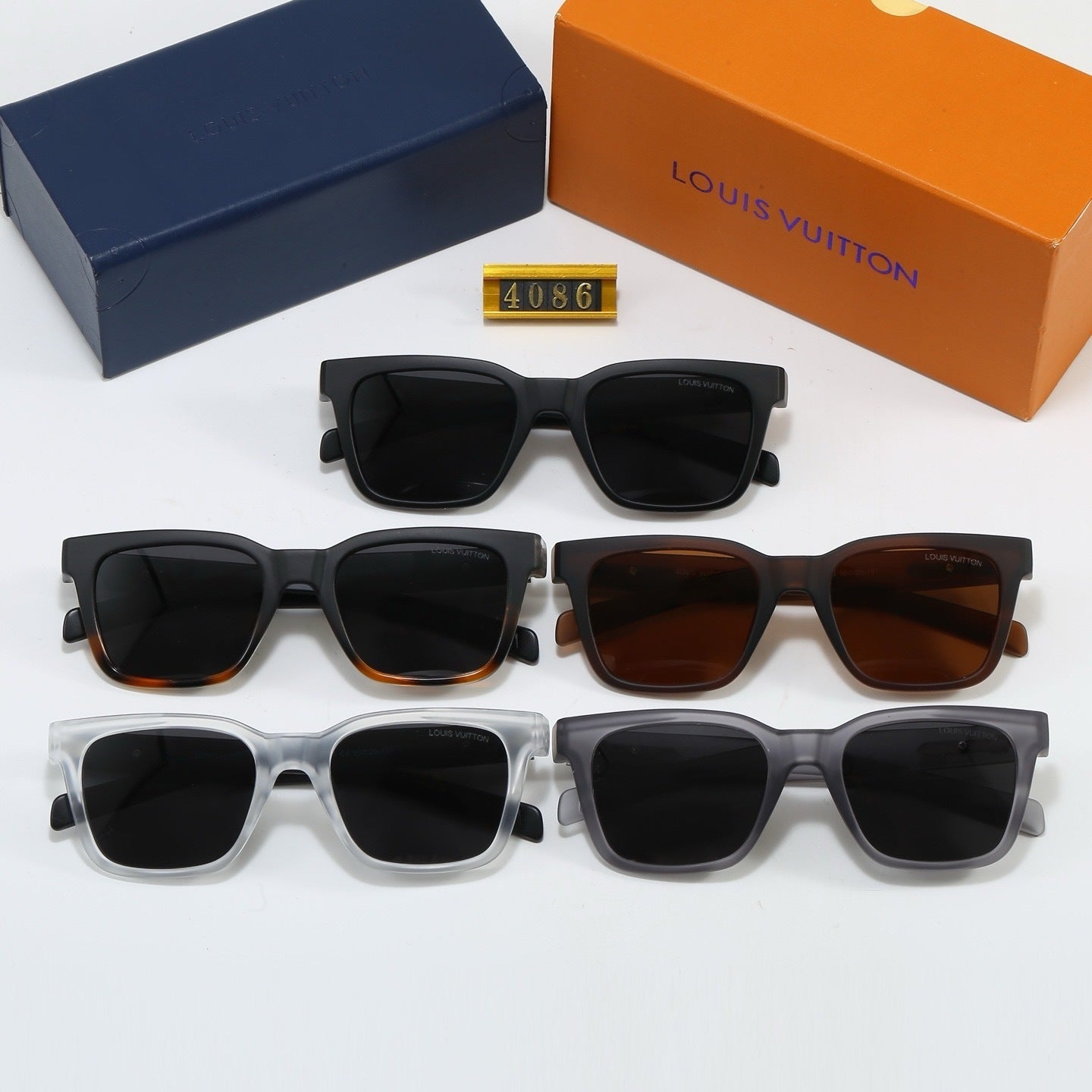 Fashion hot 5 color sunglasses 4086