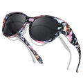 TJUTR Polarized Fit Over Sunglasses for Women, Trendy Sun Glasses Over Prescription Glasses UV400 Protection TS5779