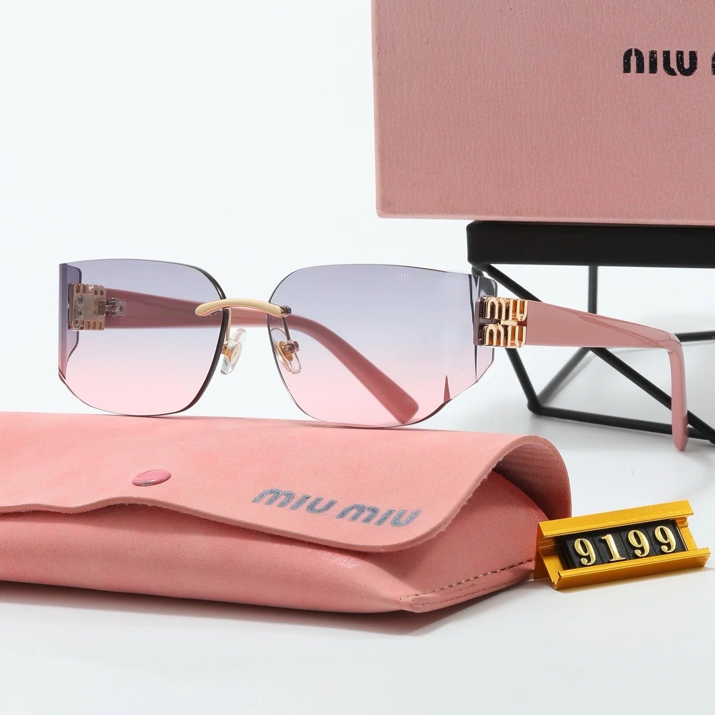 Fashion hot 6 color sunglasses 9199