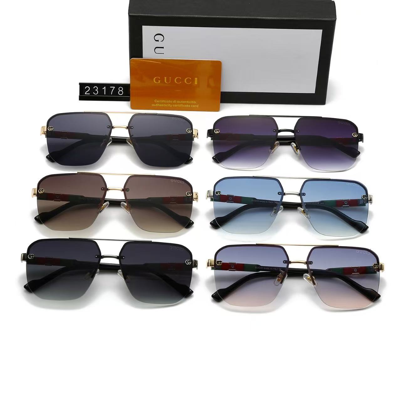 Fashion hot 6 color sunglasses 23178
