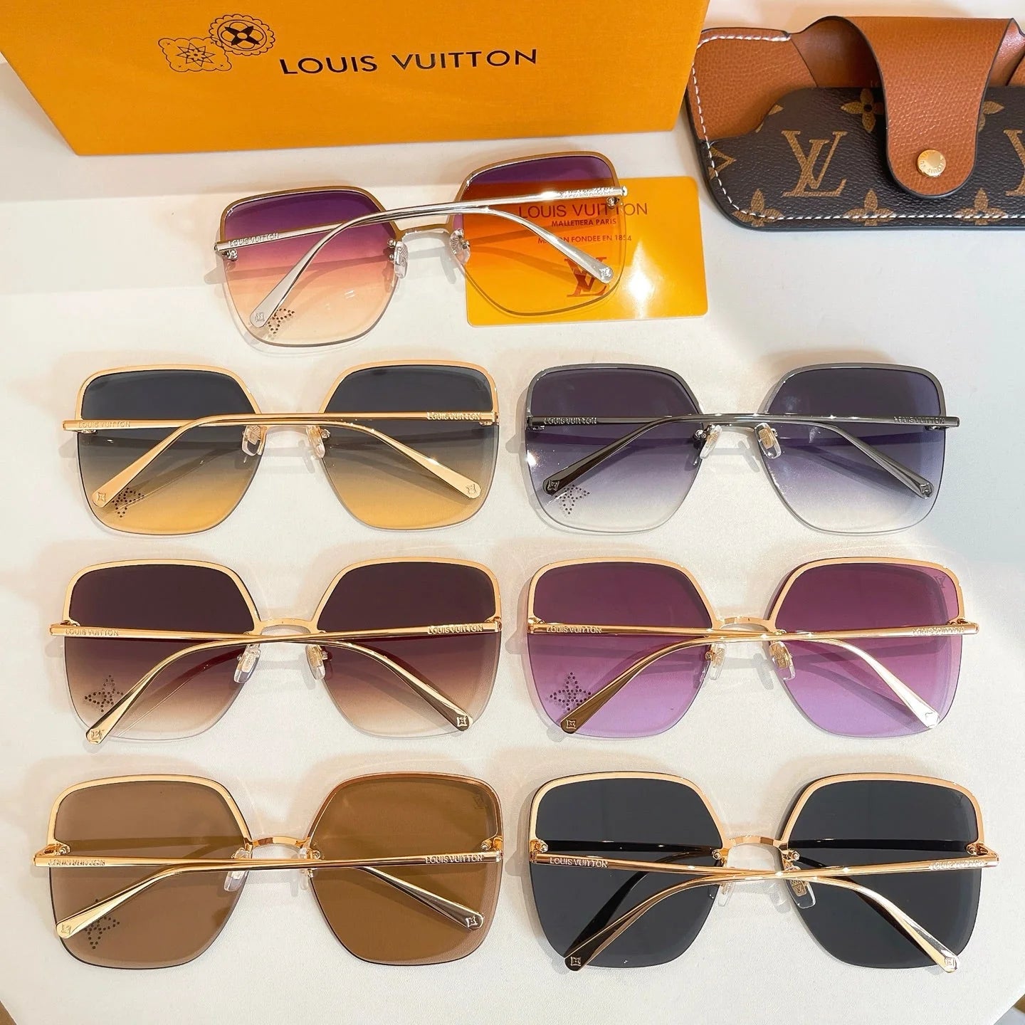 Fashion hot 7 color sunglasses